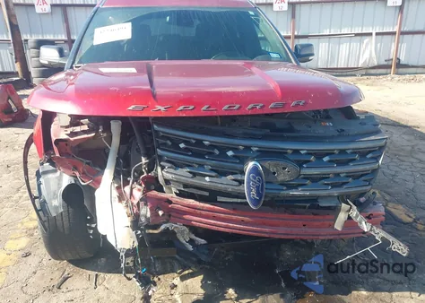 2018 Ford Explorer Xlt из США, поврежденный, VIN 1FM5K8D80JGA88535